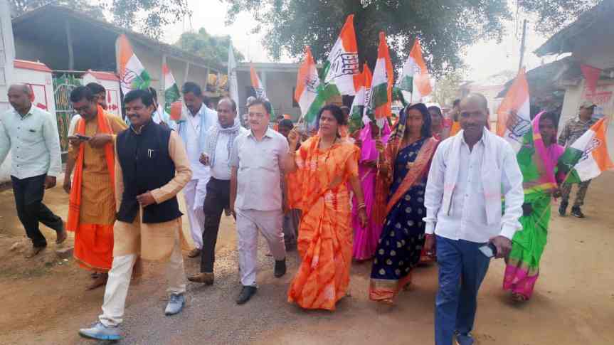 Hand to hand journey started from village Magarkund