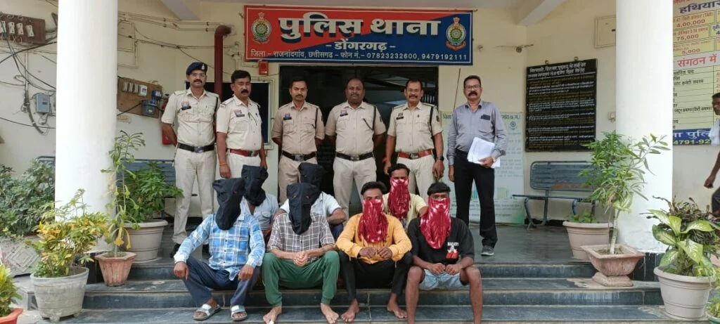 नवरात्रि पर्व से पहले डोंगरगढ़ पुलिस की सख्त कार्रवाई…