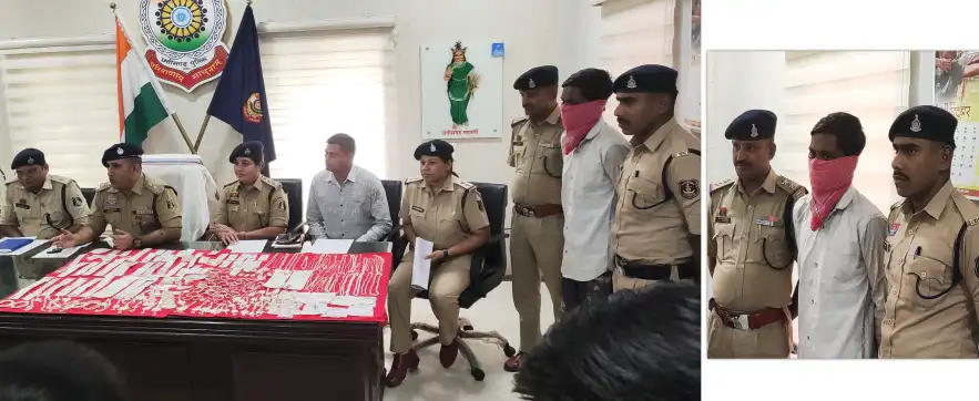 ज्वेलर्स में चोरी का खुलासा: नाबालिग ने रची थी चोरी की साजिश, एक गिरफ्तार, एक फरार