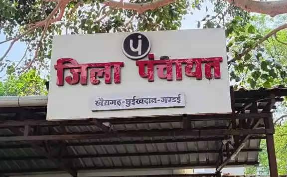 District Panchayat Khairagarh-Chhuikhadan-Gandai