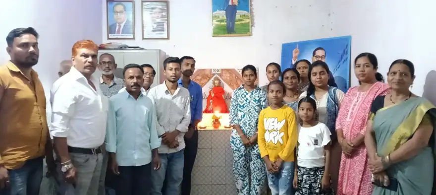 दाऊचौरा बुद्ध विहार में हर्षोल्लास पूर्वक मनाई गई कार्तिक पूर्णिमा