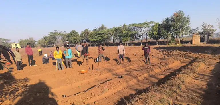 मनरेगा से बैगा जनजाति के लिए नर्सरी कार्य: आत्मनिर्भरता की ओर एक महत्वपूर्ण कदमNursery work for the Baiga tribe through MNREGA: A significant step towards self-reliance