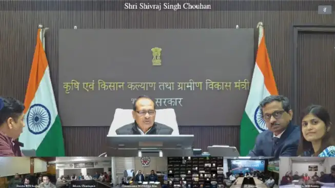 Chhattisgarh MNREGA Federation demanded from the Union Minister in video conferencing for human resource policy for MNREGA workers. छत्तीसगढ़ मनरेगा महासंघ ने मनरेगा कर्मियों के मानव संसाधन नीति हेतु वीडियो कॉन्फ्रेंसिंग में केंद्रीय मंत्री से की मांग