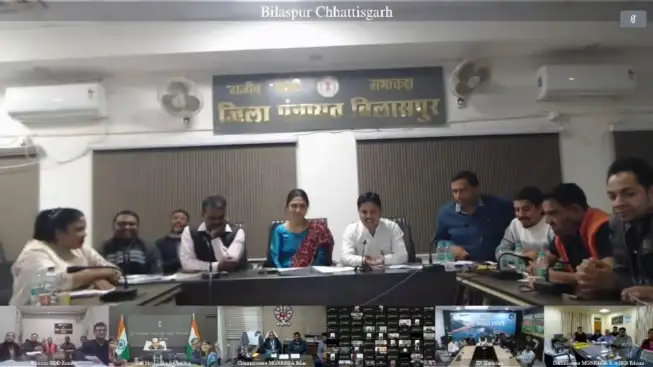 Chhattisgarh MNREGA Federation demanded from the Union Minister in video conferencing for human resource policy for MNREGA workers.छत्तीसगढ़ मनरेगा महासंघ ने मनरेगा कर्मियों के मानव संसाधन नीति हेतु वीडियो कॉन्फ्रेंसिंग में केंद्रीय मंत्री से की मांग