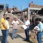 जिला पंचायत CEO द्वारा ग्राम पंचायत चकनार में प्रधानमंत्री आवास योजना एवं गौधाम का निरीक्षण