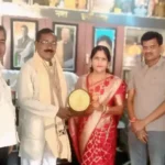 विधायक ने किया गंडई ब्लाक अध्यक्ष का सम्मान