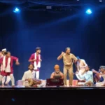 इन्दिरा कला संगीत विश्वविद्यालय में "बकरी" नाटक का हुआ नाट्य मंचन