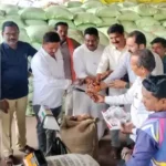 चना, सरसों, मसूर, को समर्थन मूल्य पर खरीदने जनप्रतिनिधियों ने किया प्रारंभ