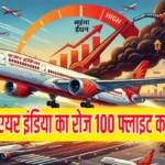 महंगा ईंधन : एयर इंडिया का रोज 100 फ्लाइट करने का ऐलान Expensive fuel: Air India announces 100 flights daily