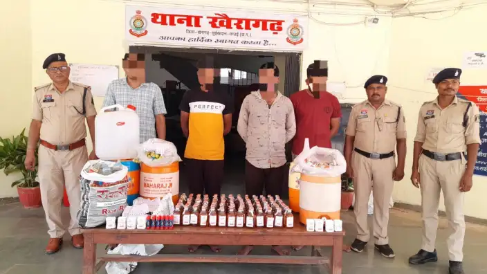 नकली शराब का बड़ा खेल: पानी मिलाकर हो रही थी बॉटलिंग-रिफिलिंग, 