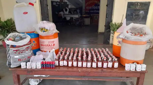 नकली शराब का बड़ा खेल: पानी मिलाकर हो रही थी बॉटलिंग-रिफिलिंग, 