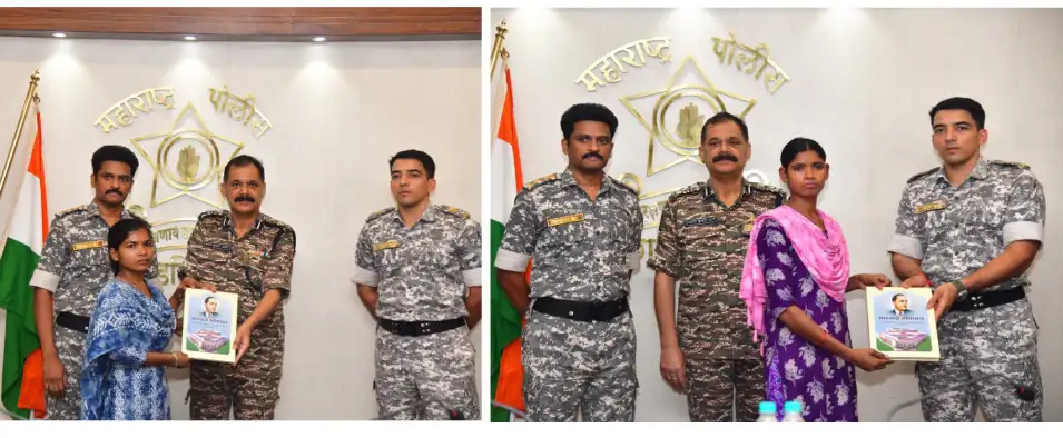 Naxal Surrender Gadchiroli Naxal Surrender: गढ़चिरौली में 5 इनामी नक्सलियों का आत्मसमर्पण, डाले हथियार