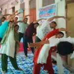 व्यवहार न्यायालय में मनाया अंतर्राष्ट्रीय योग दिवस, जीवन में प्रथम सुख निरोगी काया है : CJM शर्मा