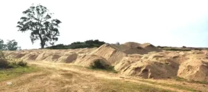 illegal sand mining