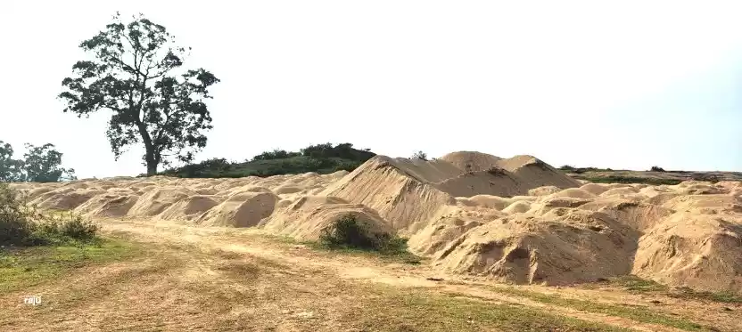 illegal sand mining
