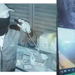एक ही रात में चार दुकानों के ताले टूटे, सीसीटीवी कैमरों में कैद 