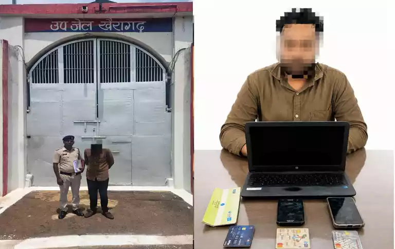 ऑनलाइन सट्टा एप का सरगना तिल्दा से गिरफ्तार, शिवा बुक संचालित करने का आरोप