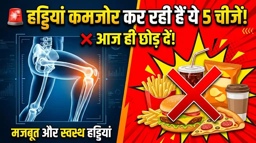 मजबूत हड्डियों के लिए इन खाने की चीजों का ज्यादा सेवन करने से बचें