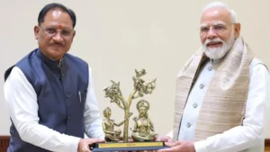 PM मोदी से मिले CM साय, छत्तीसगढ़ के विकास के साथ ‘बस्तर विजन’ पर की विस्तार से चर्चा, राज्य की इन तीन परियोजनाओं के लिए मांगा सहयोग
