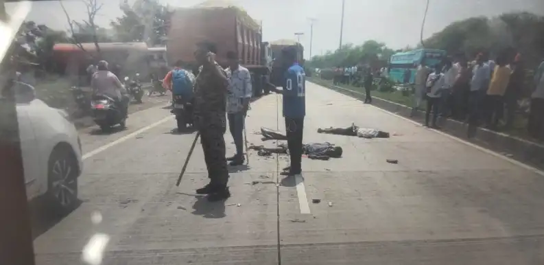 NH-130 बिलासपुर-रायपुर मार्ग पर दर्दनाक हादसा, अन्नपूर्णा ढाबा के पास अनियंत्रित वाहन ने बाइक को मारी टक्कर