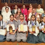 संगीत विश्वविद्यालय में जिला स्तरीय प्रश्न मंच प्रतियोगिता संपन्न, खैरागढ़ की भूमिका-यामिनी रहीं प्रथम