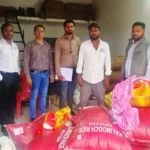 धान खरीदी से पहले जिला प्रशासन की कार्रवाई, 5 प्रकरण दर्ज करते 86.40 क्विंटल धान जब्त